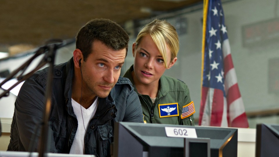 Bradley Cooper and Emma Stone in Aloha