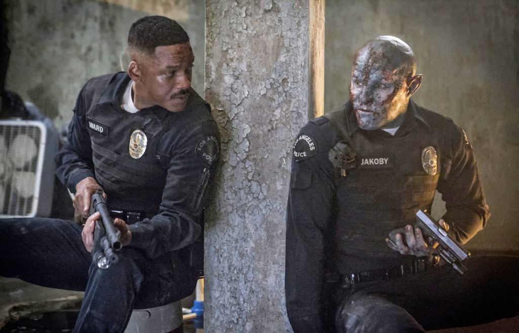 Will Smith and Joel Edgerton in Bright