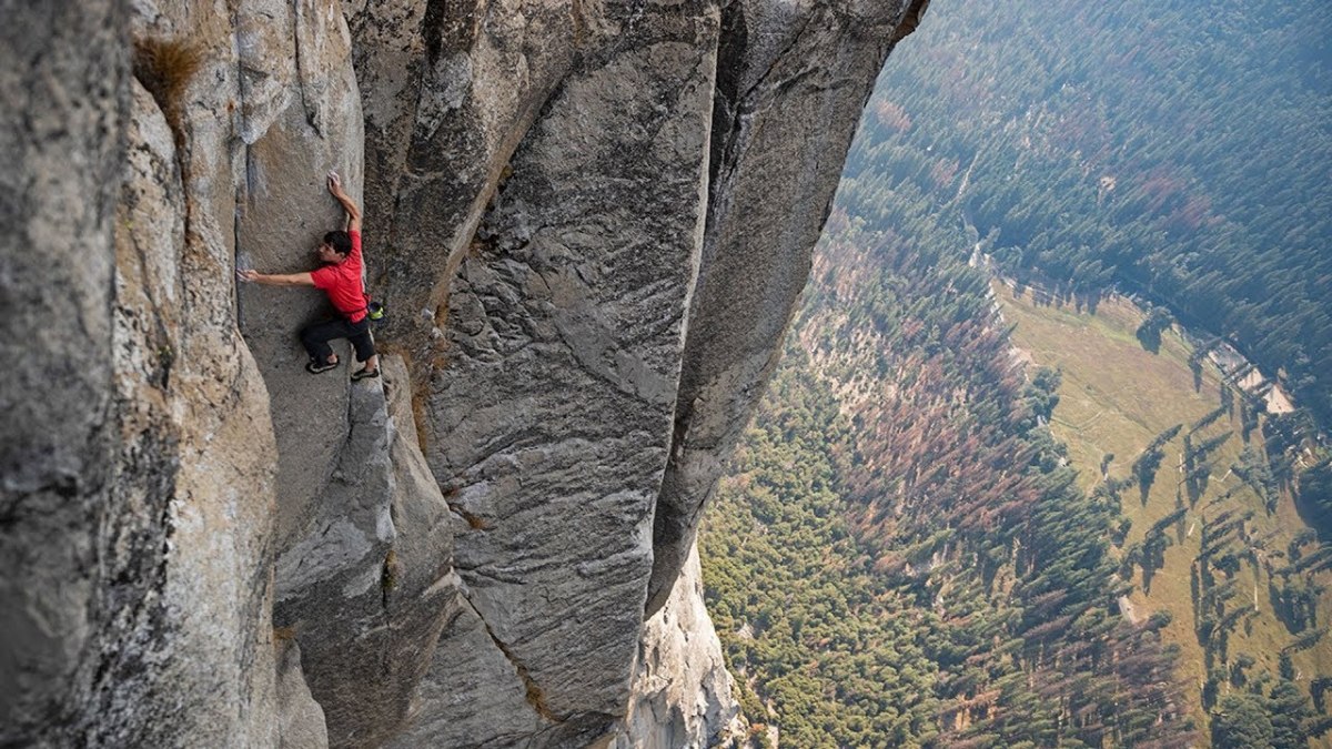 Alex Honnold in Free Solo