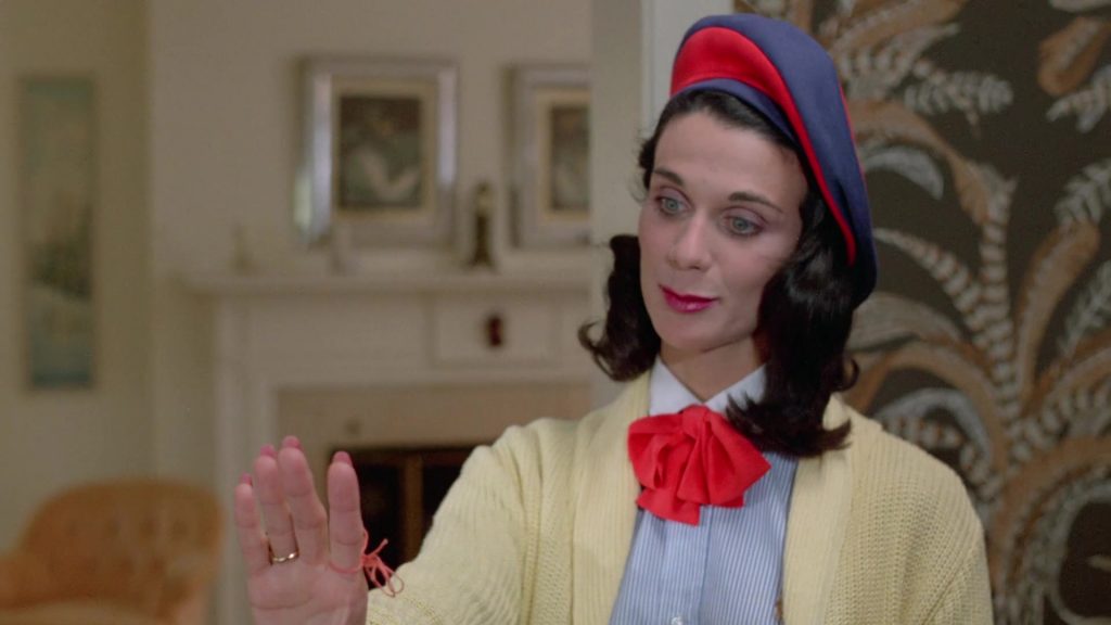 Desiree Gould as Aunt Martha in Sleepaway Camp