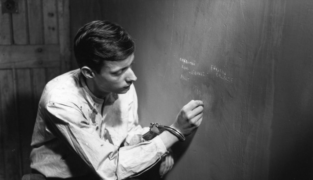 François Leterrier in Robert Bresson's A Man Escaped (1956)